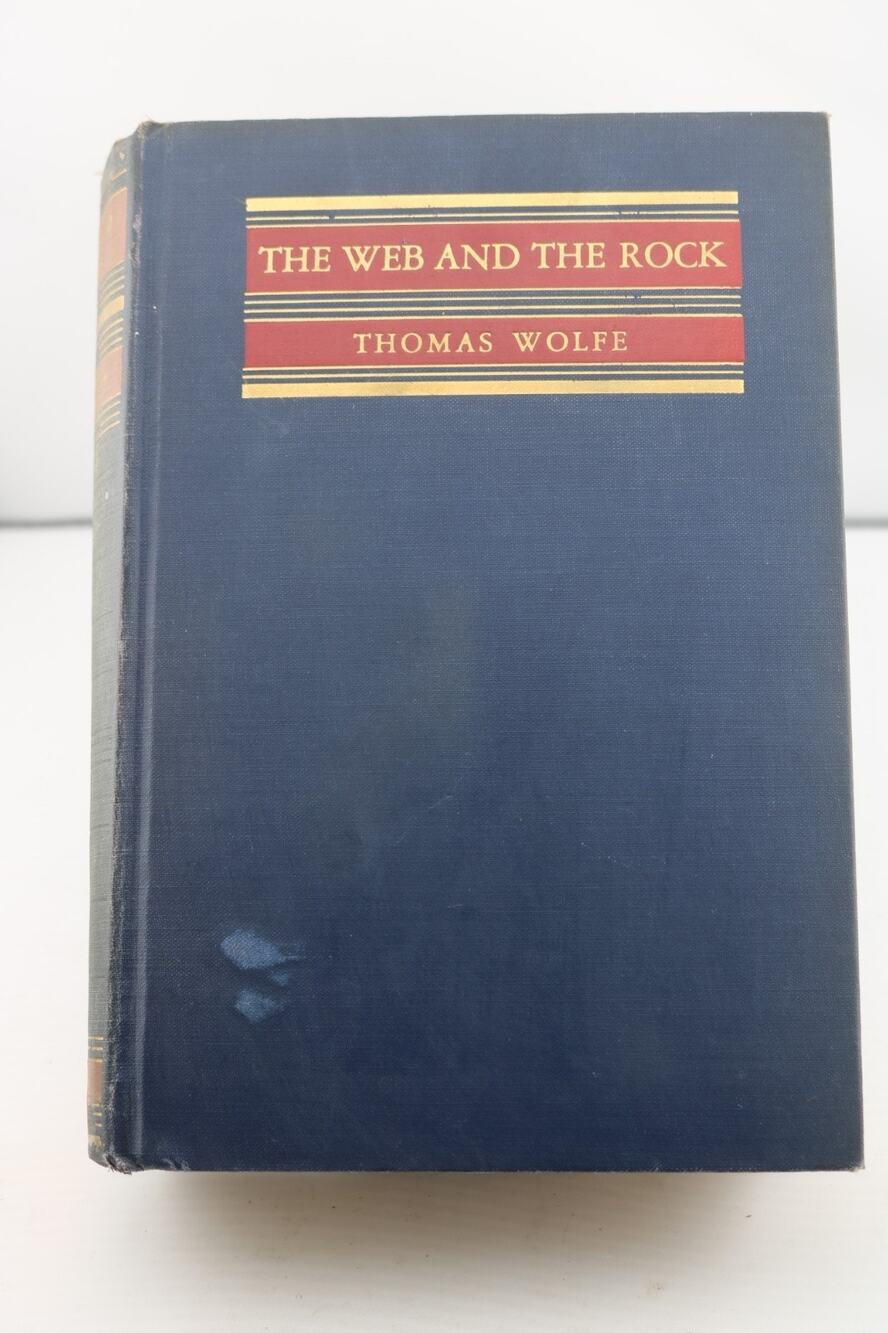 1939 The Web and the Rock Thomas Wolfe Hardcover First Edition 1st Printing E-O